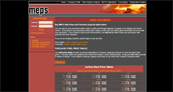 Desktop Screenshot of mepssteelprices.co.uk